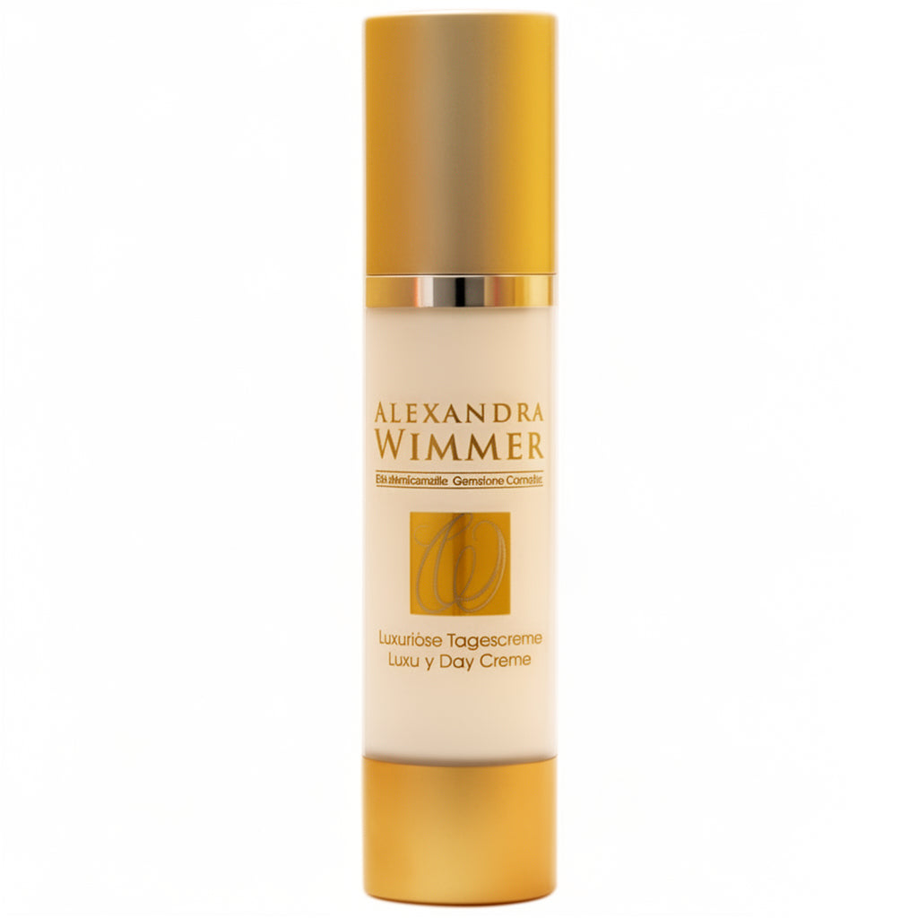 Alexandra Wimmer Kosmetik luxuriöse Tagescreme mit Q10 im 50 ml Airless Spender