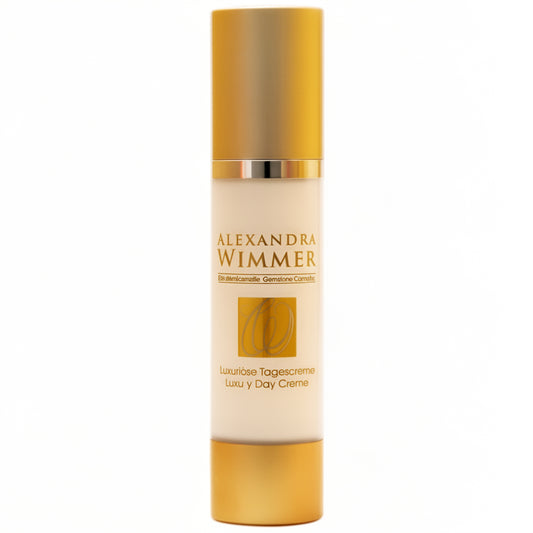 Alexandra Wimmer Kosmetik luxuriöse Tagescreme mit Q10 im 50 ml Airless Spender